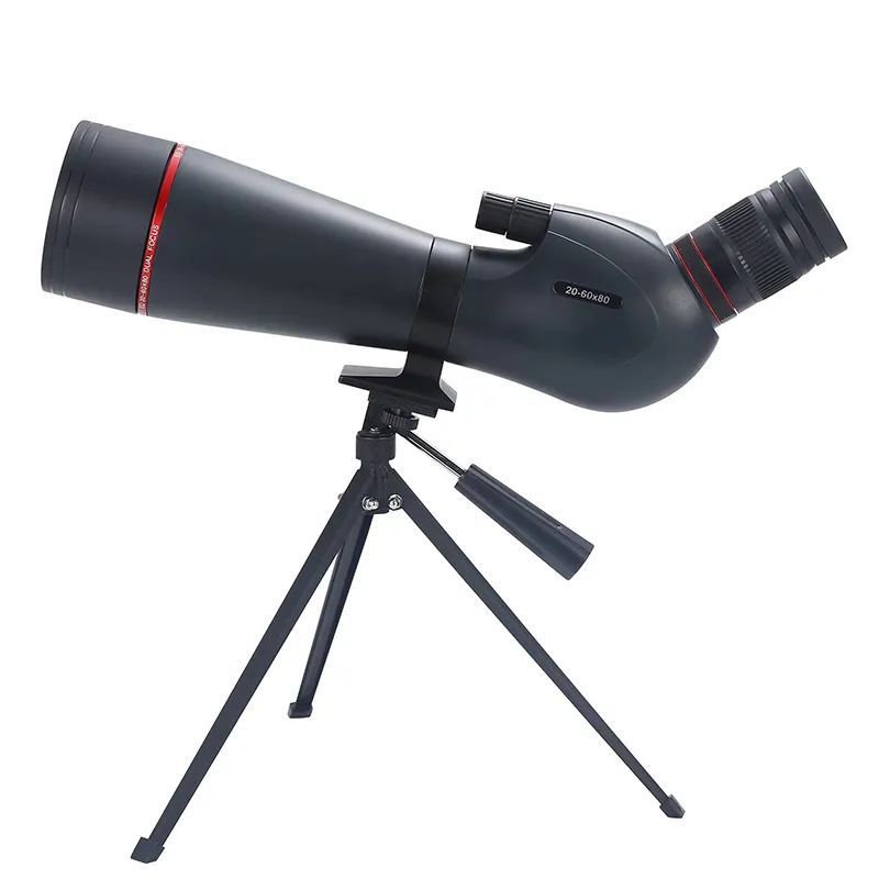 20-60x80ED monocular telescope, target scope with rangefinder reticle